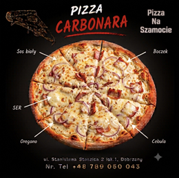 7. Carbonara Pizza