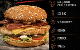  Chicken Burger 