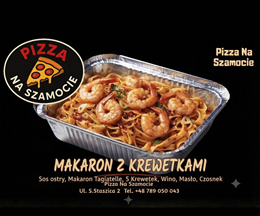 Makaron z krewetkami 